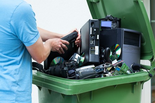 Garage clearance tools and equipment in Herne Hill