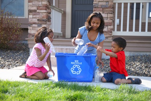 Eco-friendly disposal practices during garage clearance in Herne Hill