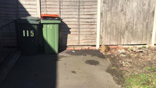 Advanced waste sorting technology in use